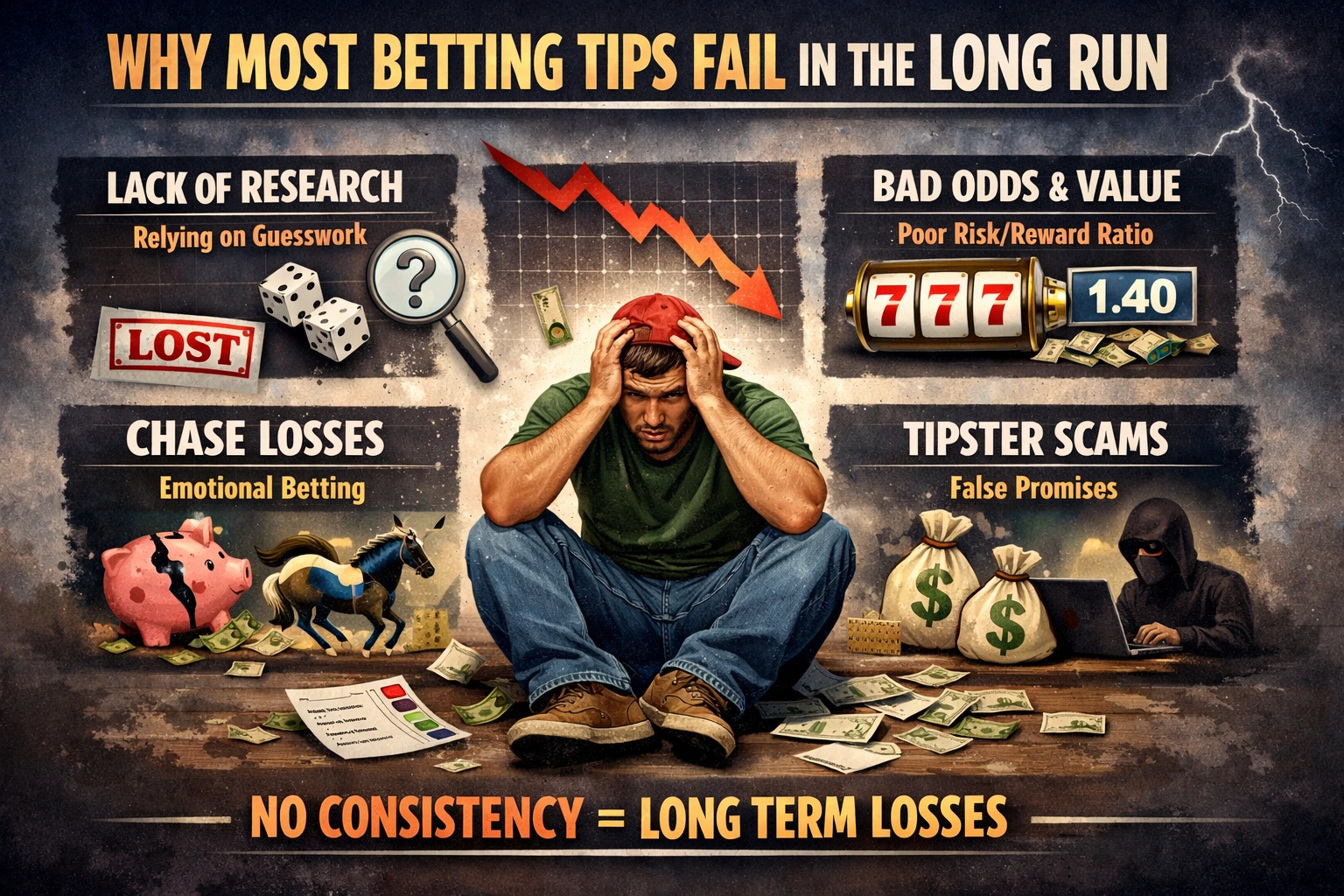 Why Most Betting Tips Fail in the Long Run