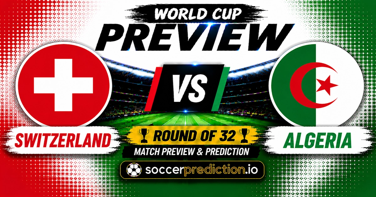 Prediction Analysis: Switzerland vs Algeria