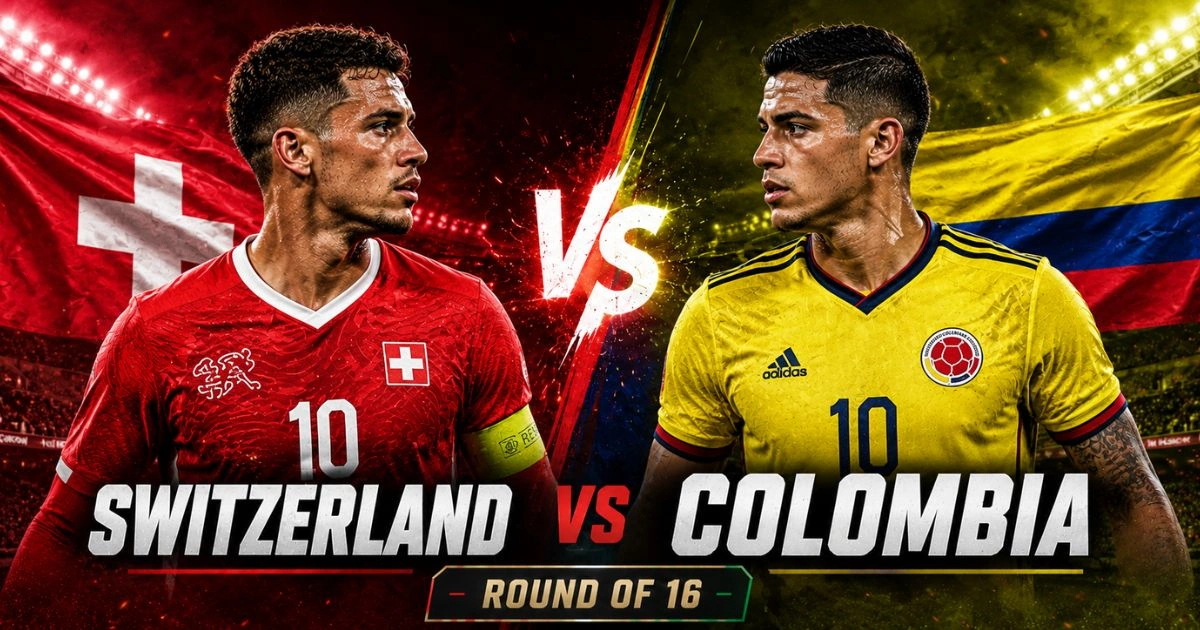 Prediction Analysis: Switzerland vs Colombia